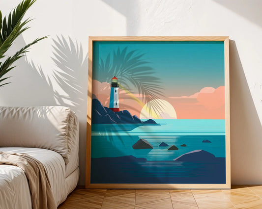 Seaside Sunset - Limited Edition Print