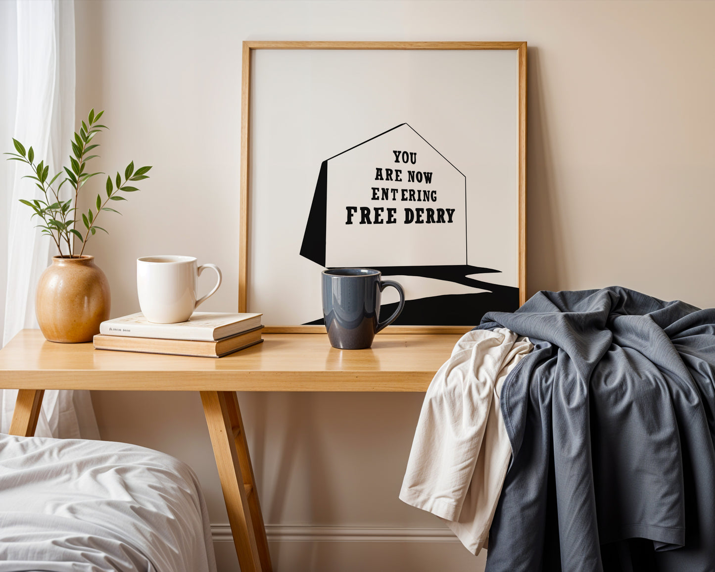 'Free Derry Corner' Art Print