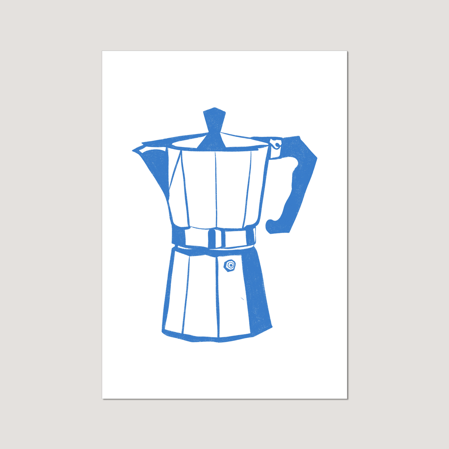 'Moka Coffee Pot' Art Print