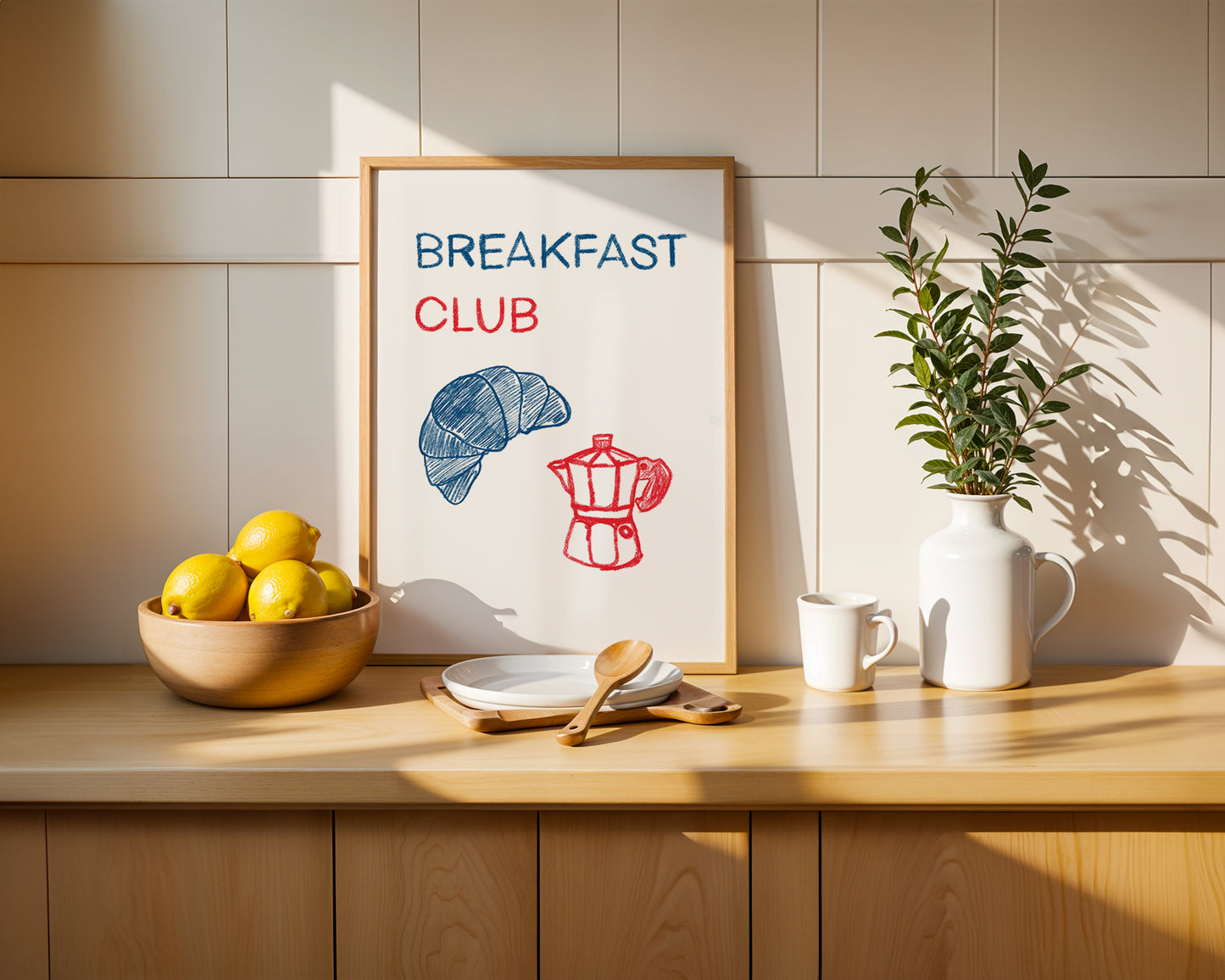 "Breakfast Club" Art Print