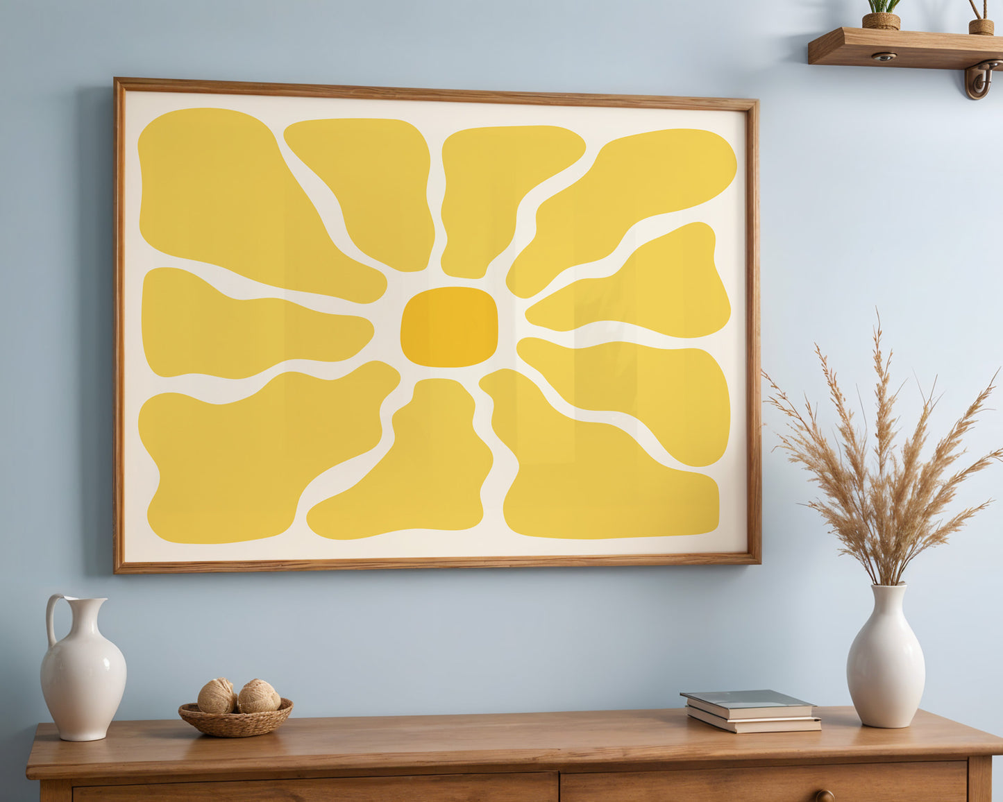 'sunSHINE' Abstract Art Print