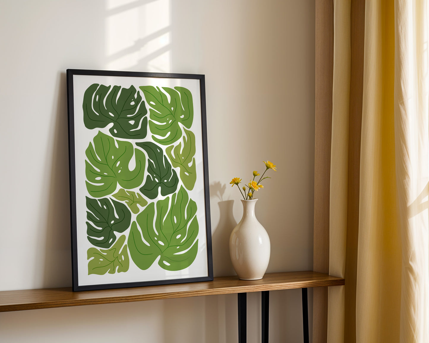 'Monstera Mania' Art Print