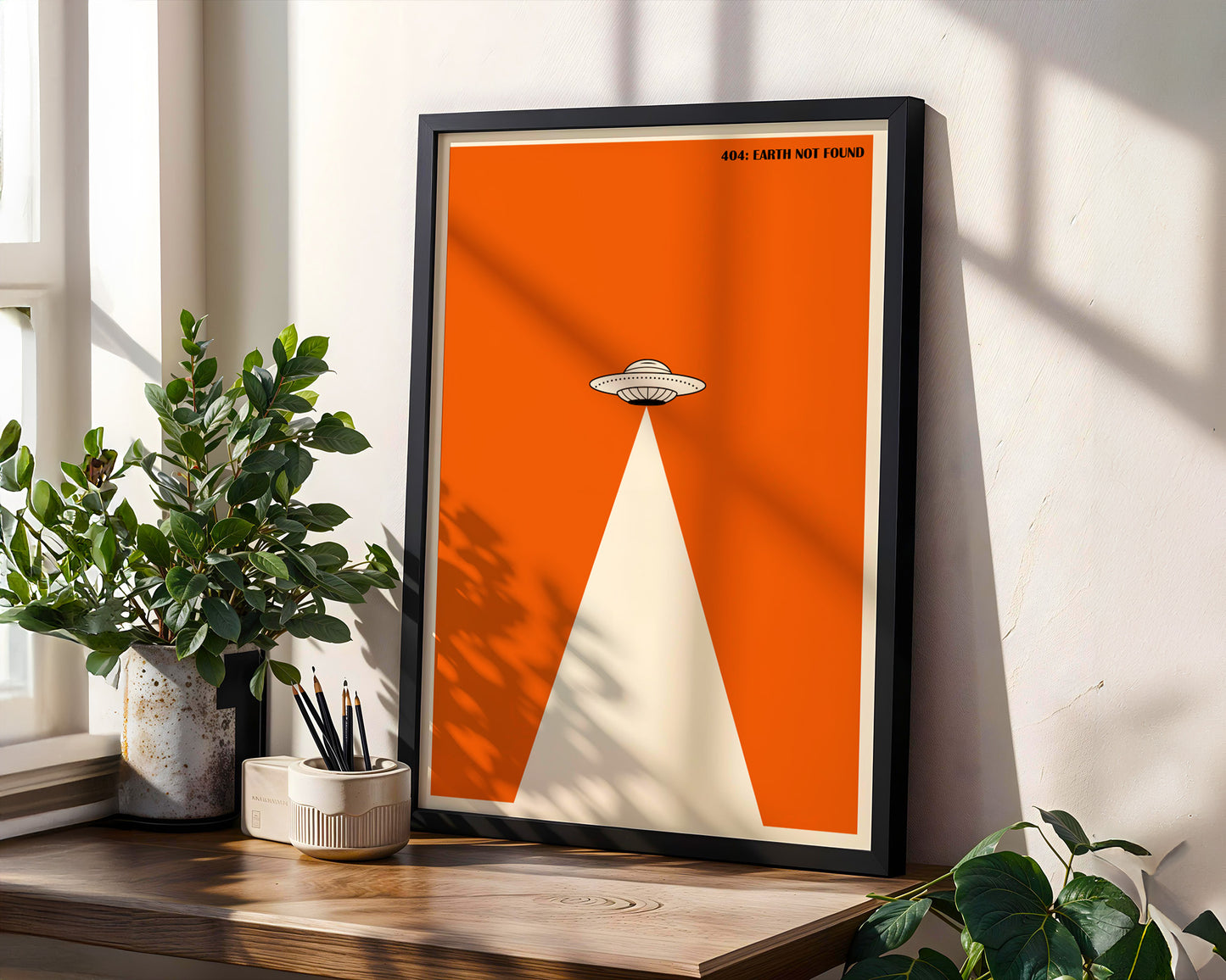 '404: Earth Not Found' Art Print