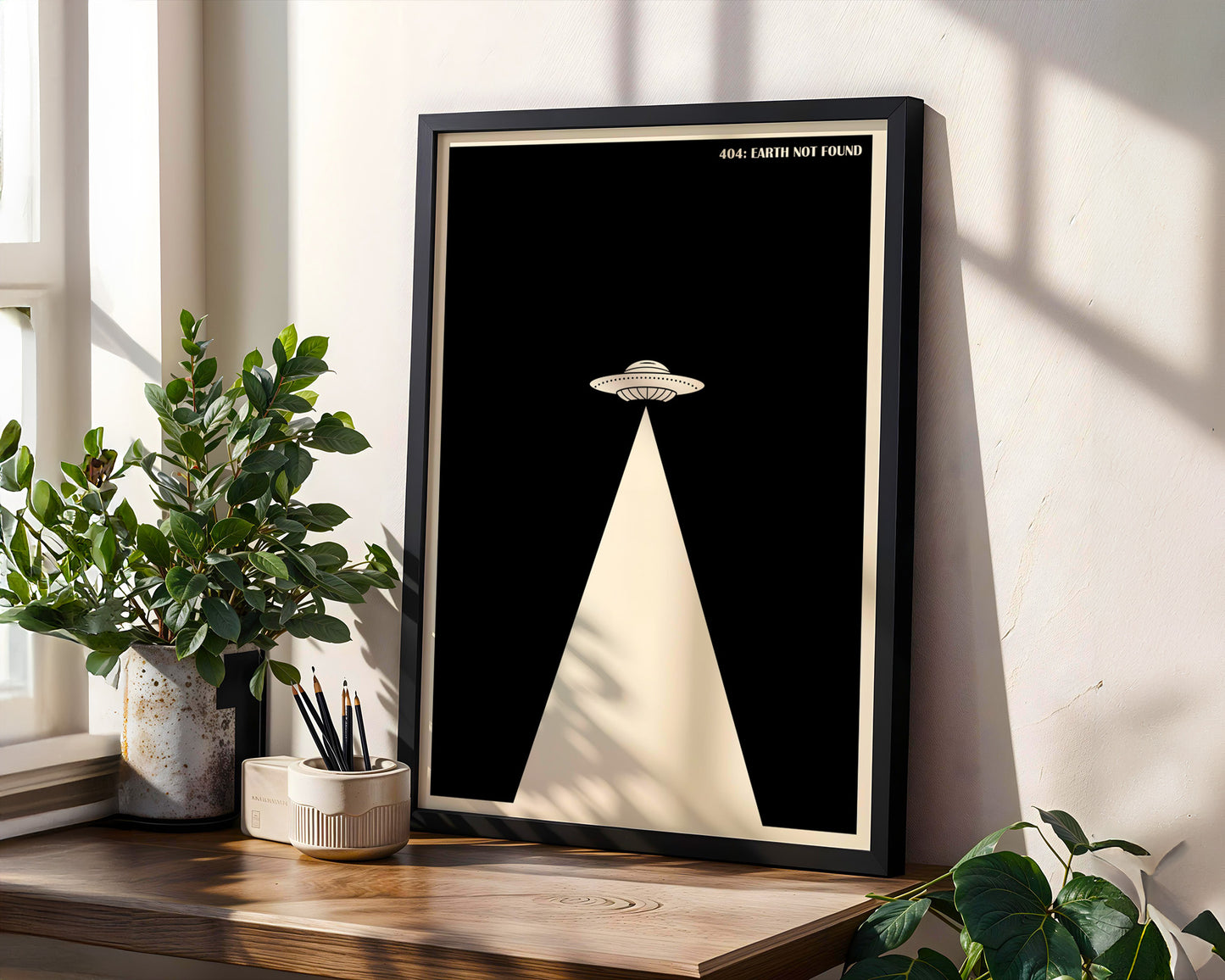 '404: Earth Not Found' Art Print