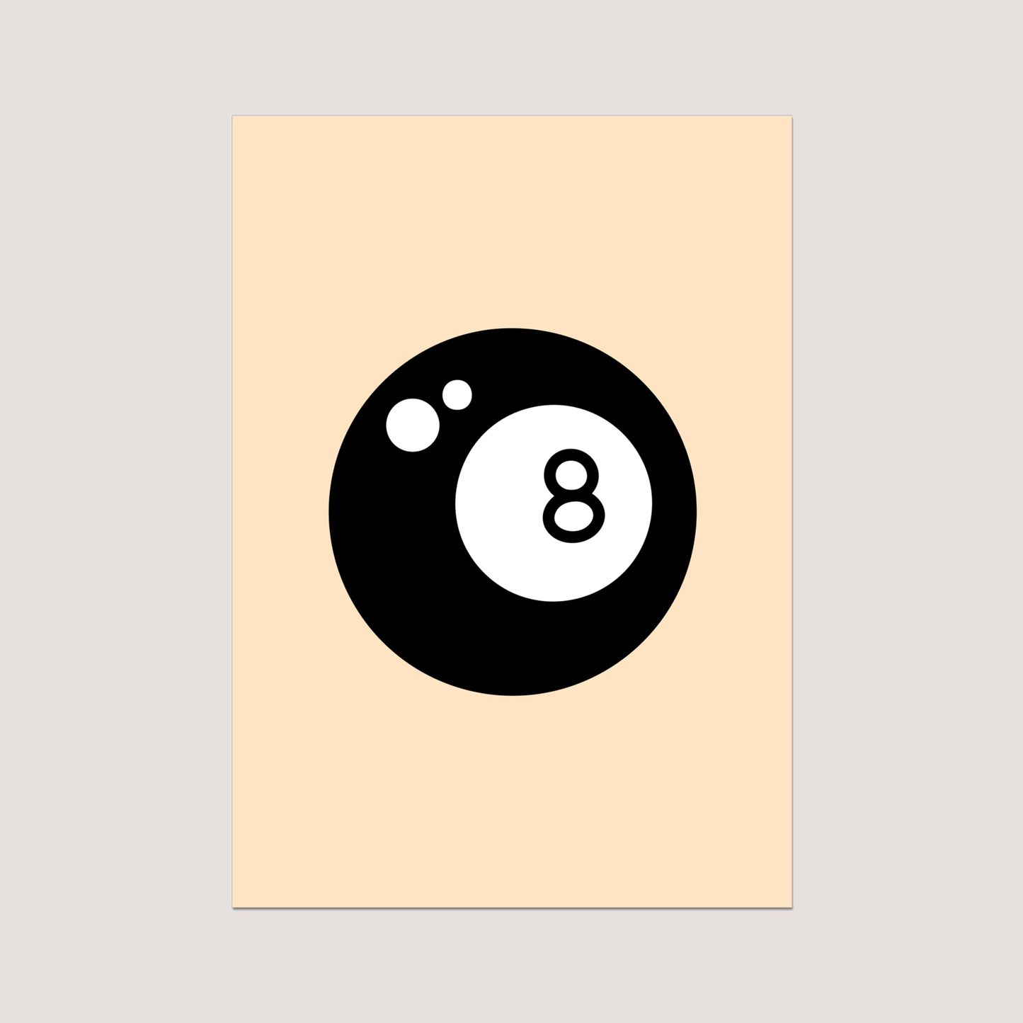 'Magic 8 Ball' Art Print