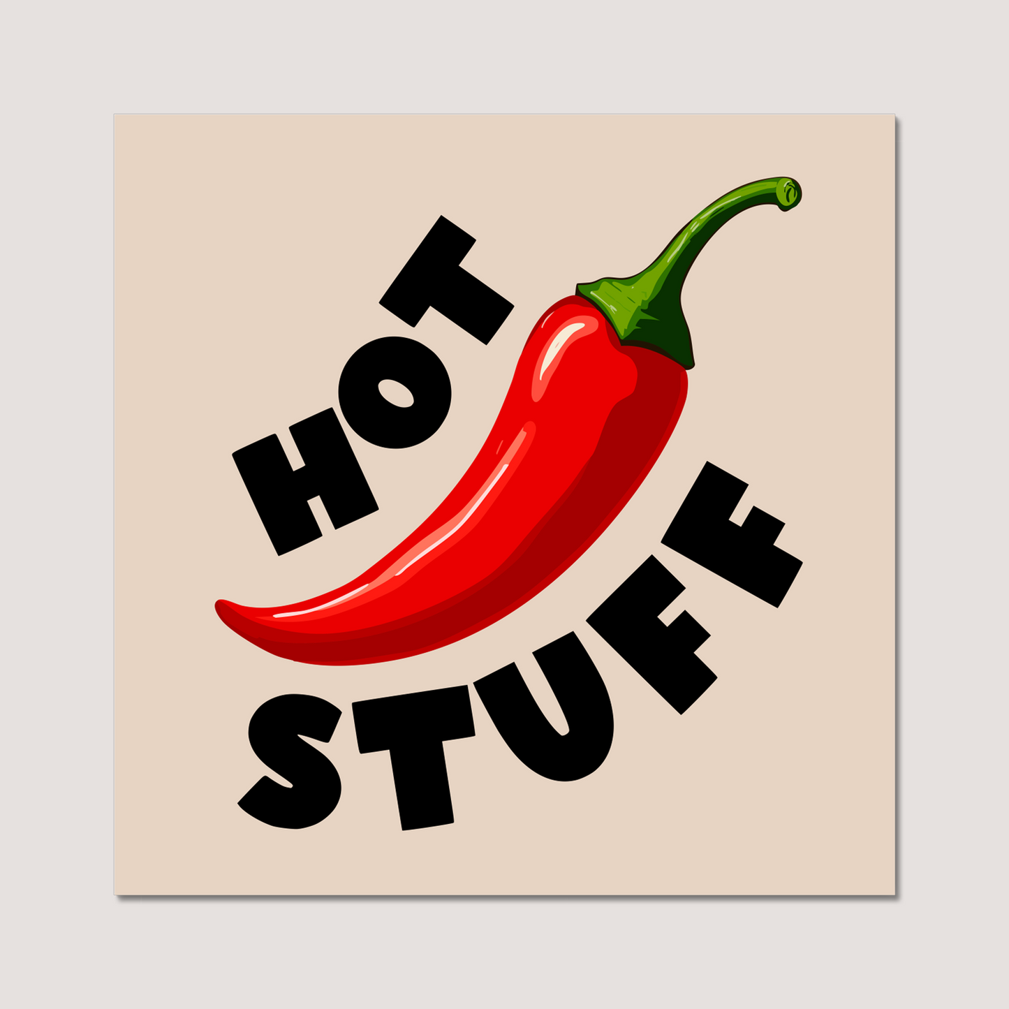 'Hot Stuff' Art Print