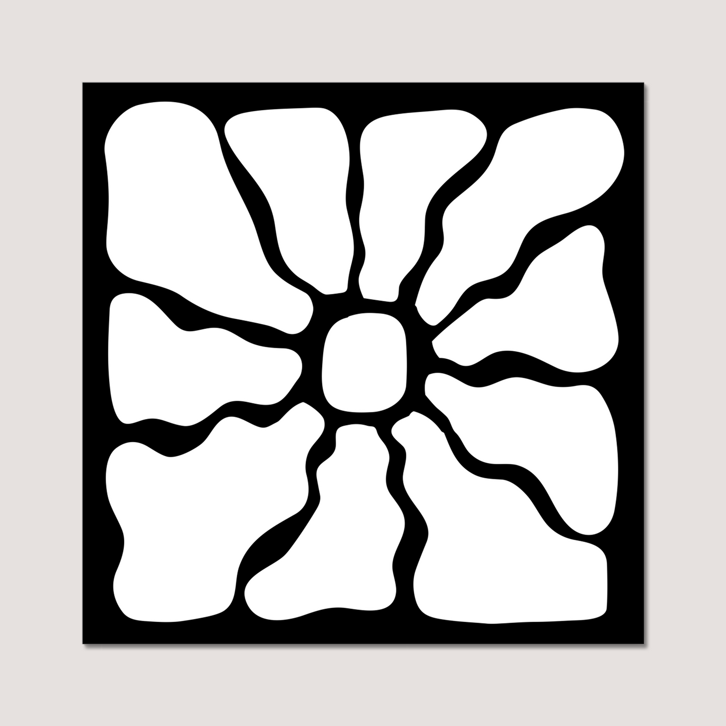 'Abstract Matisse Flower' Art Print