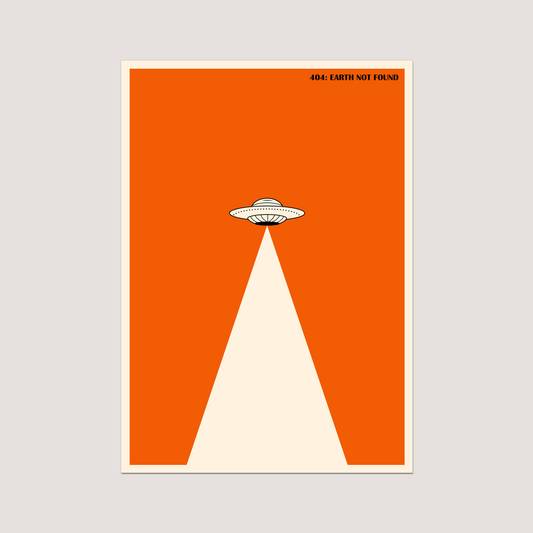 '404: Earth Not Found' Art Print