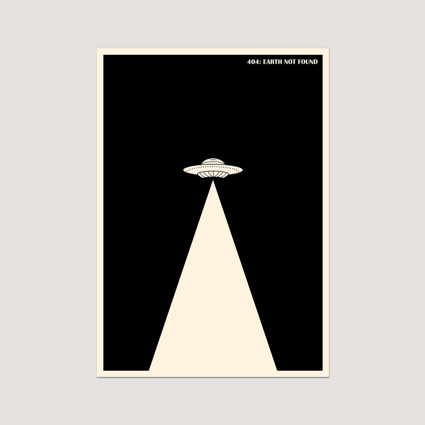 '404: Earth Not Found' Art Print