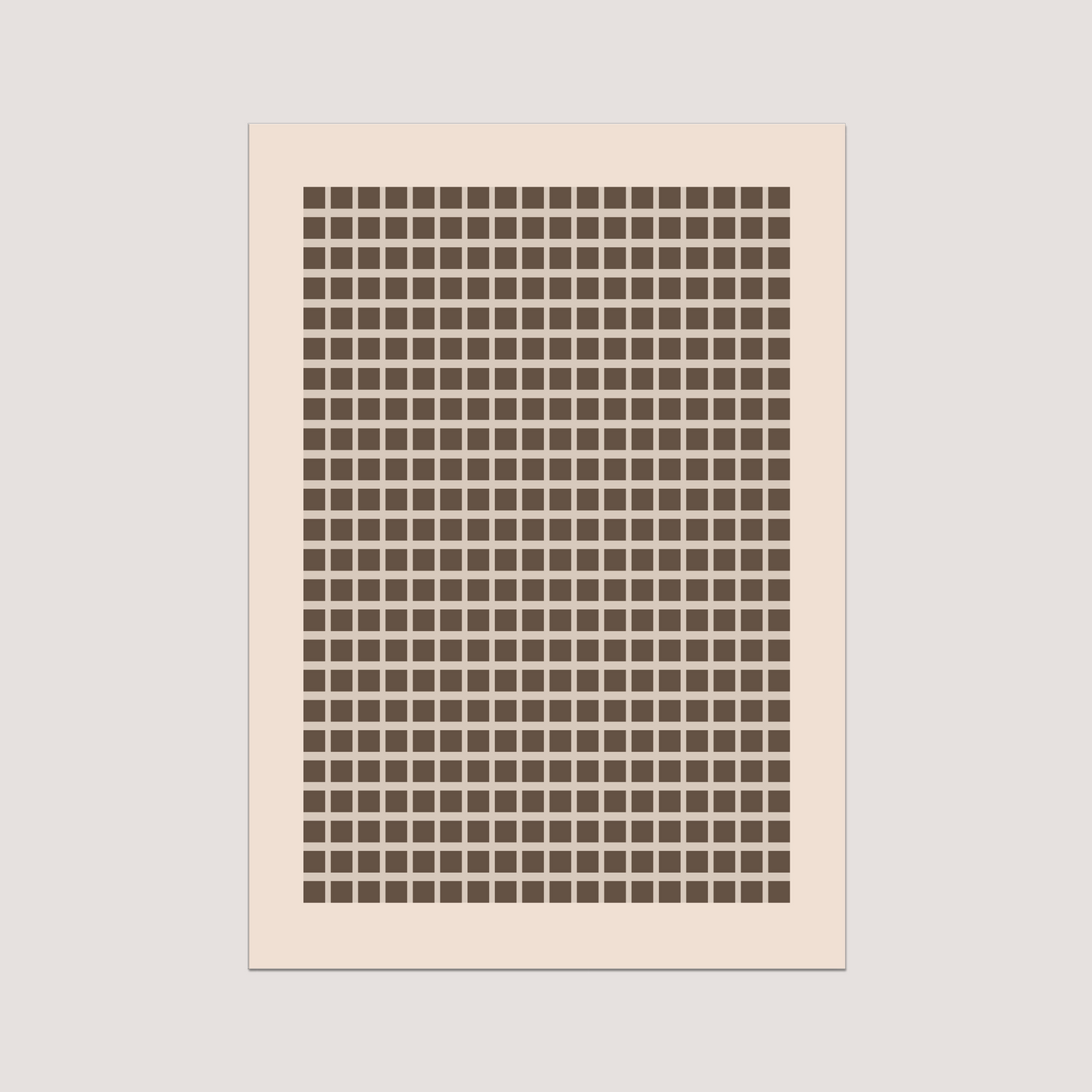 'Structured Calm' Art Print