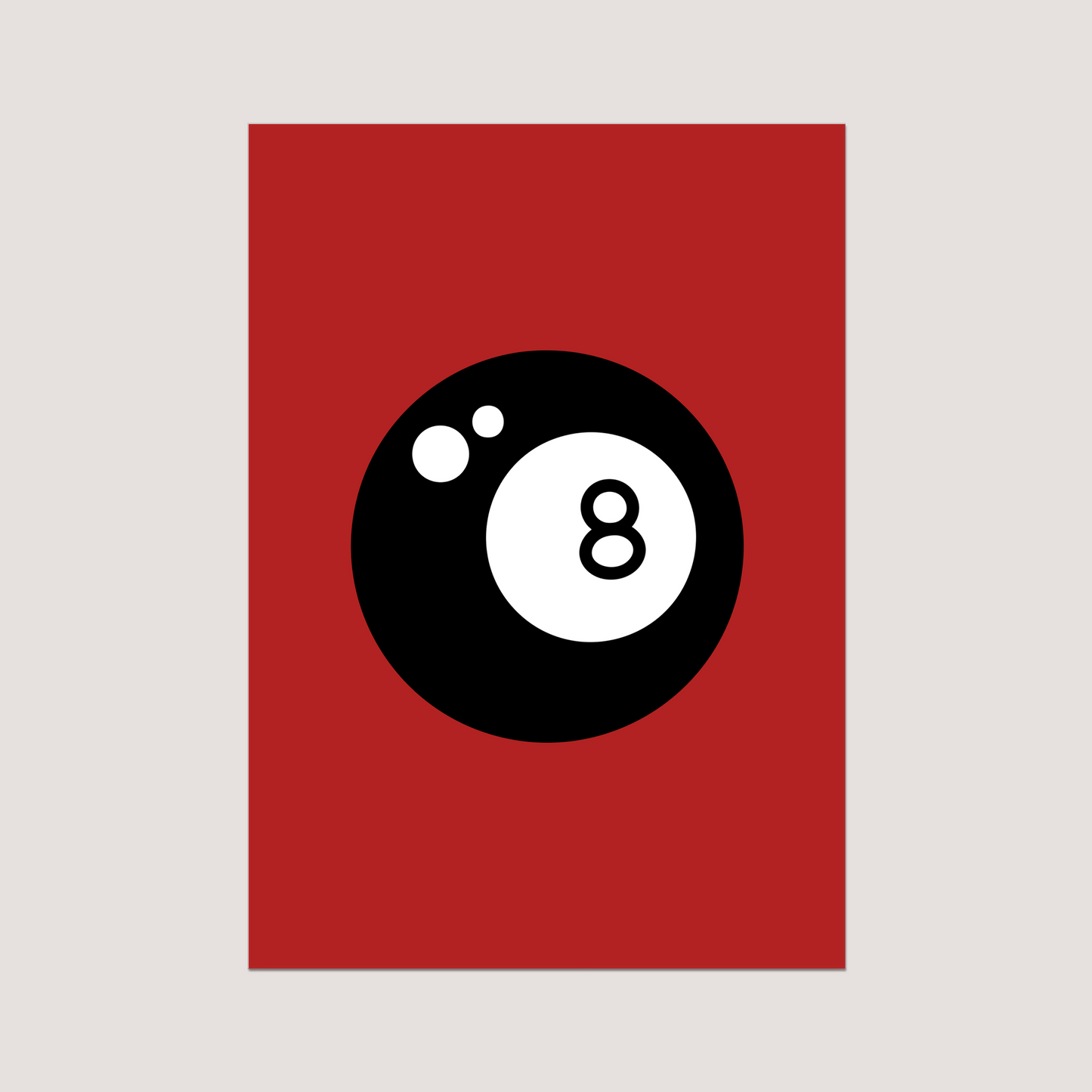 'Magic 8 Ball' Art Print