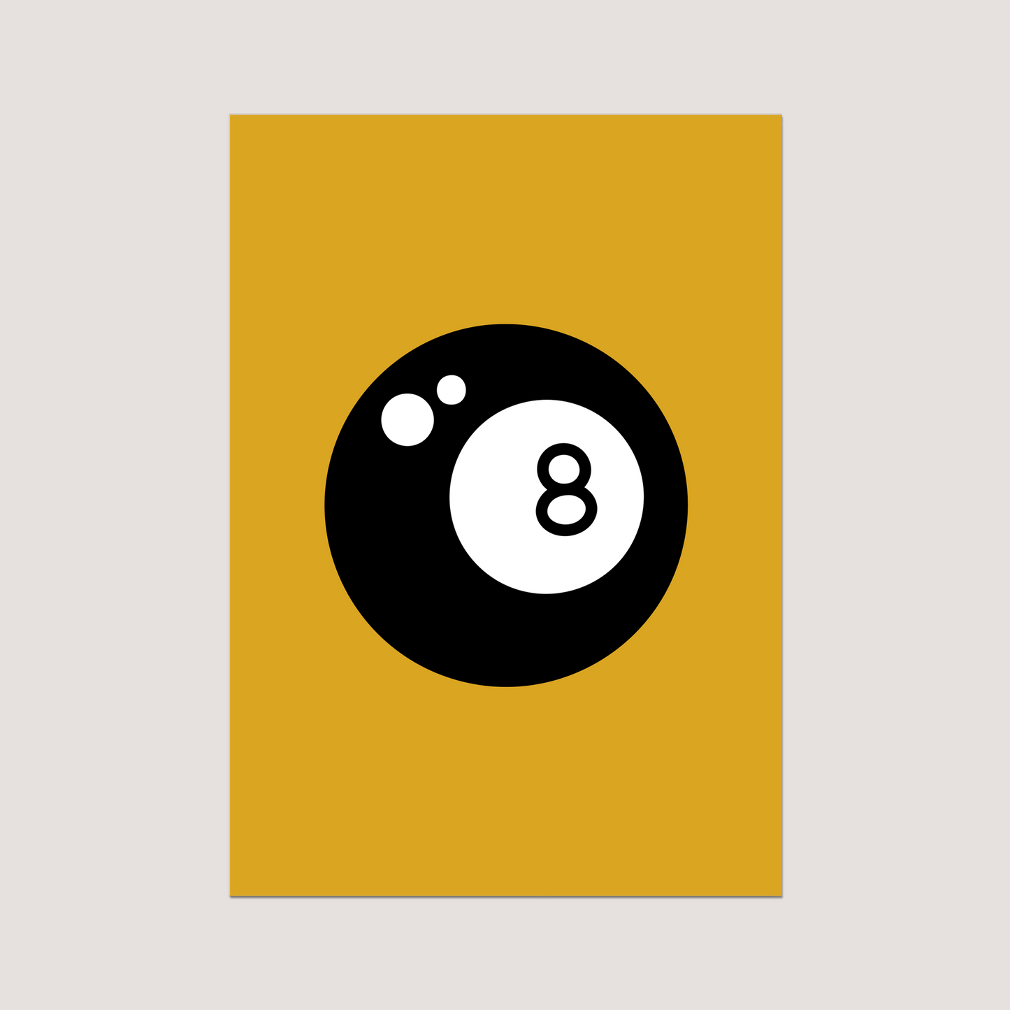 'Magic 8 Ball' Art Print