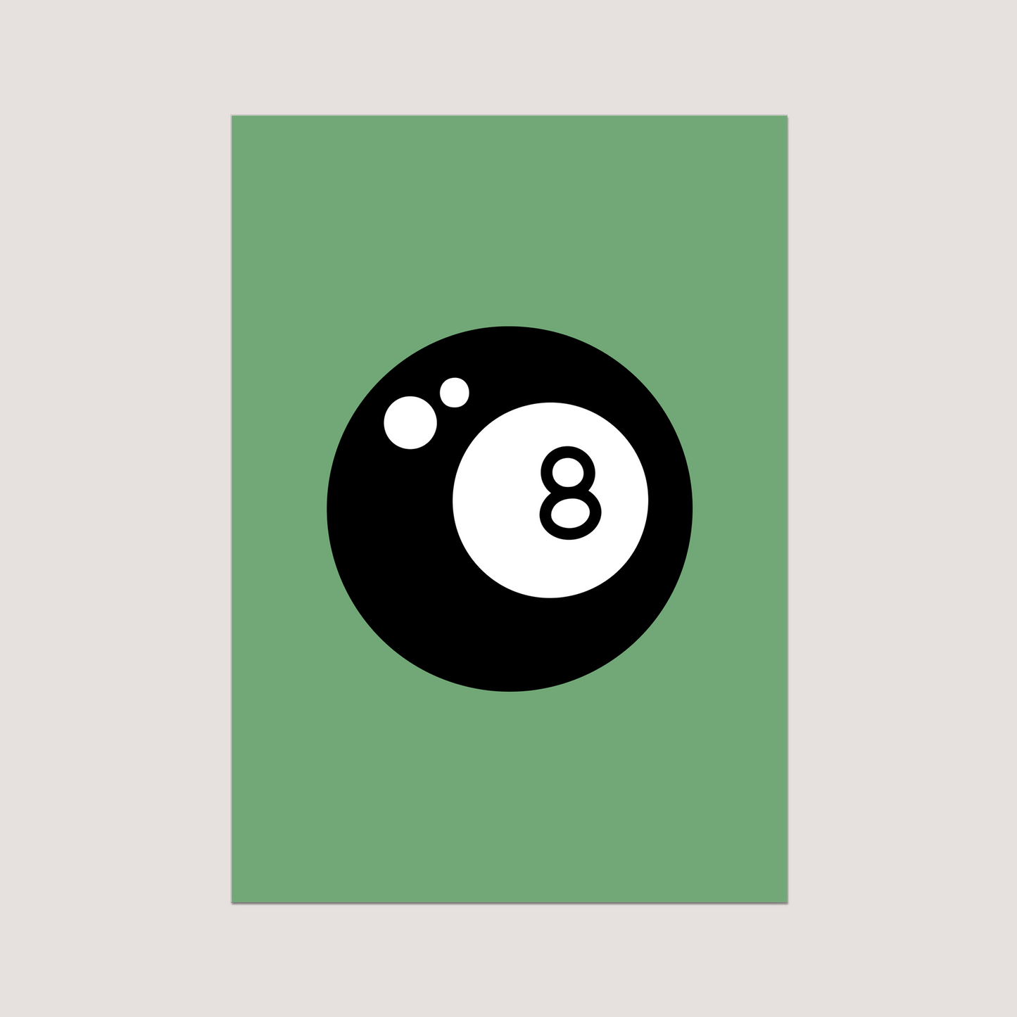 'Magic 8 Ball' Art Print