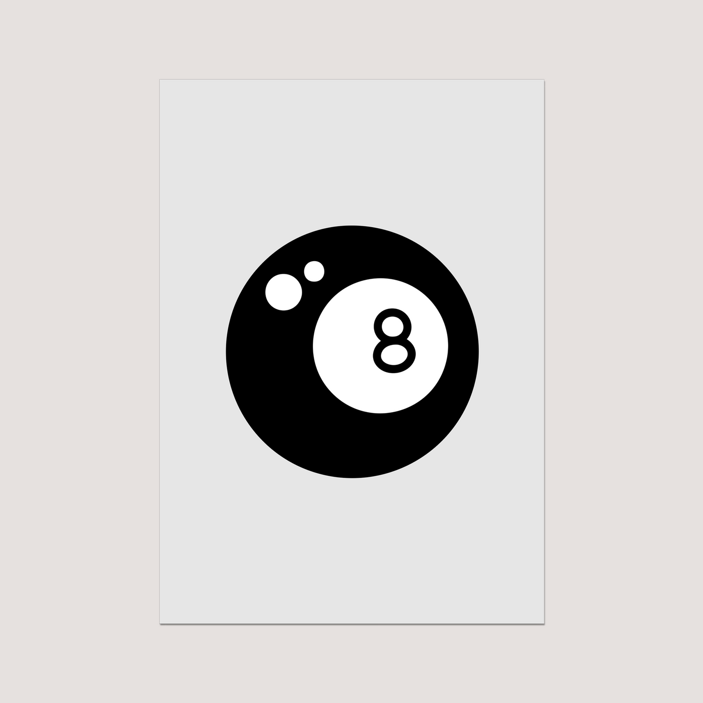 'Magic 8 Ball' Art Print