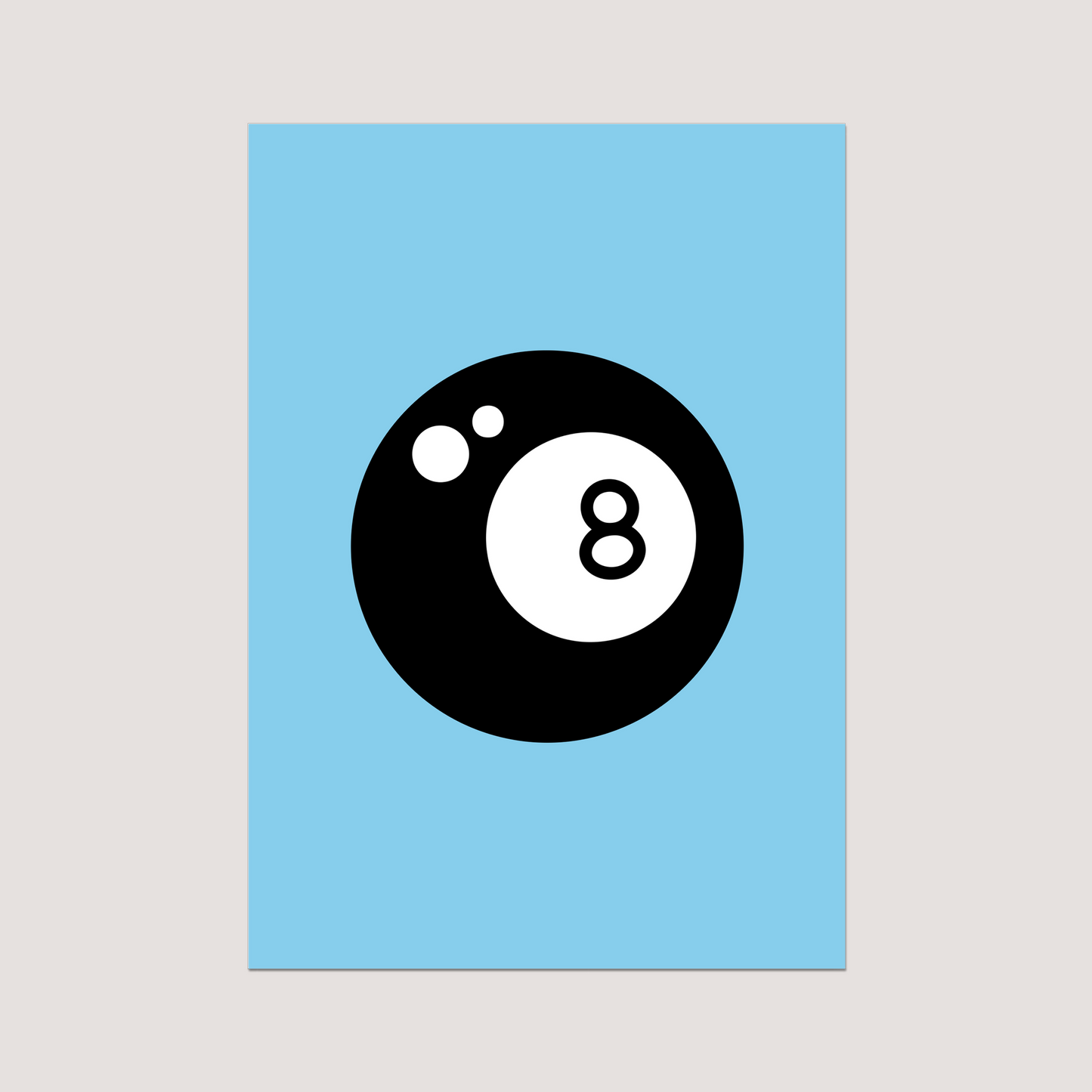 'Magic 8 Ball' Art Print