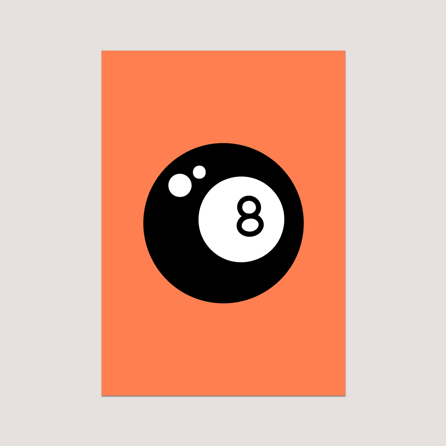 'Magic 8 Ball' Art Print