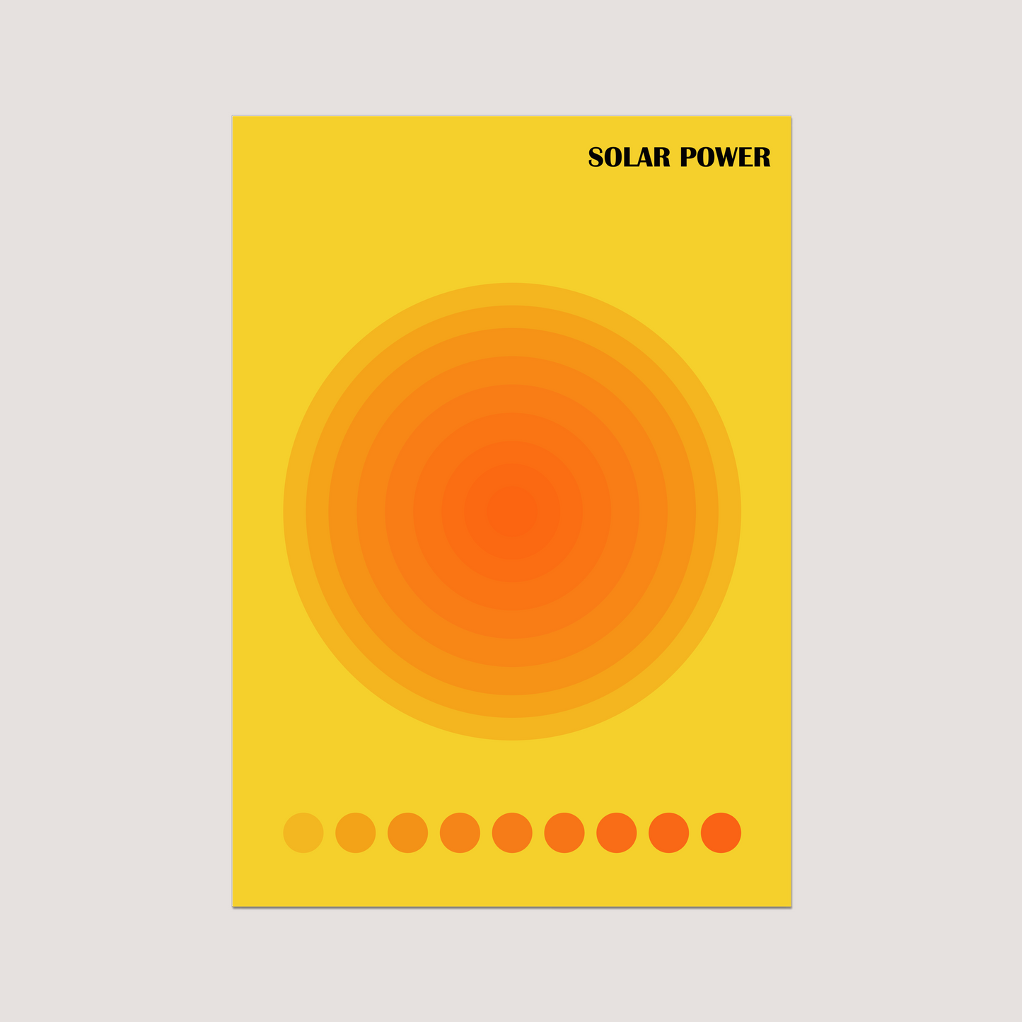 'Solar Power' Art Print