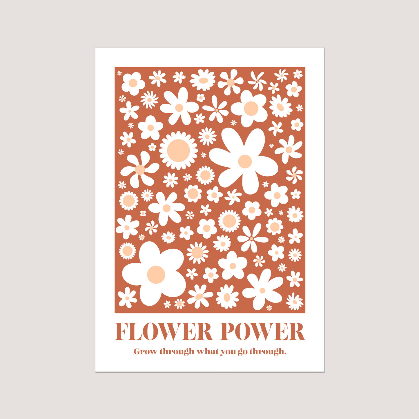 'Flower Power' Art Print