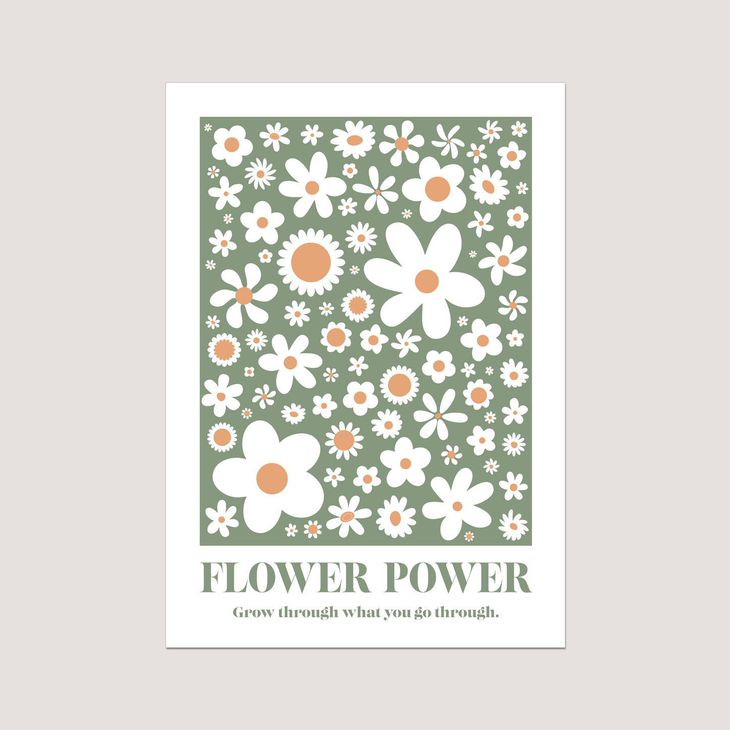 'Flower Power' Art Print