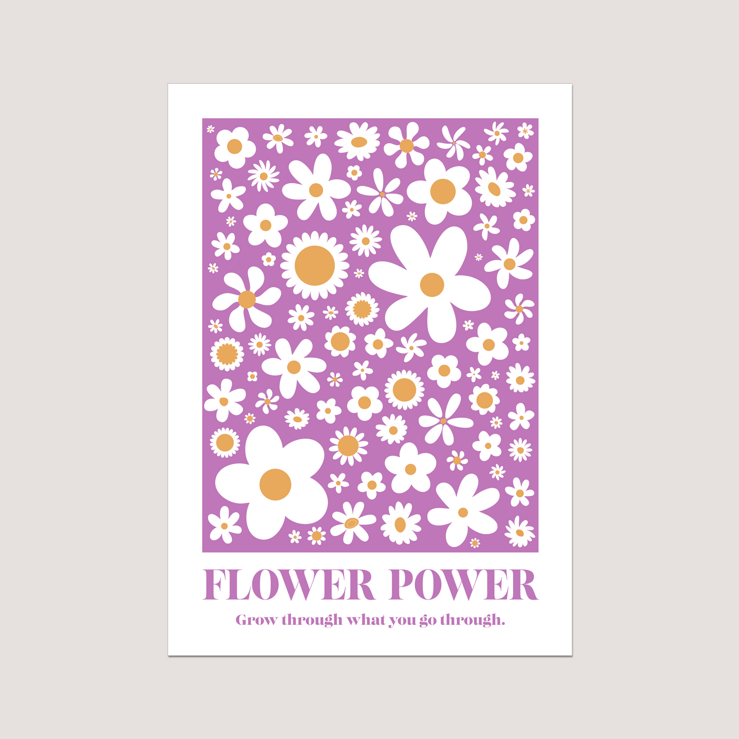 'Flower Power' Art Print