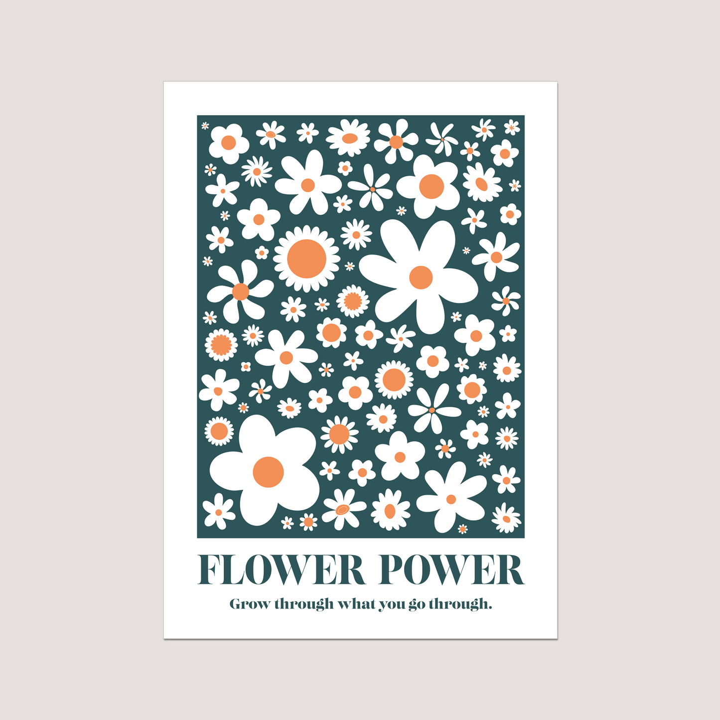 'Flower Power' Art Print