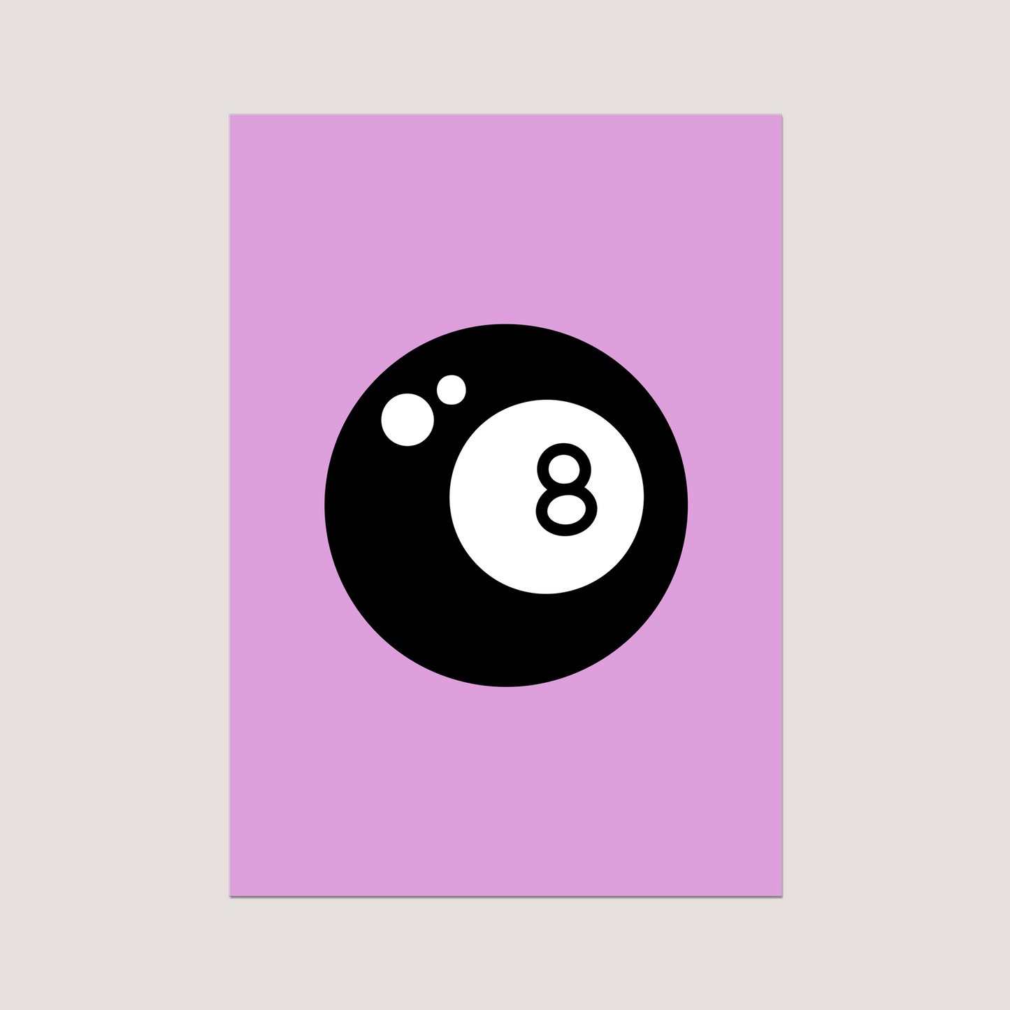 'Magic 8 Ball' Art Print