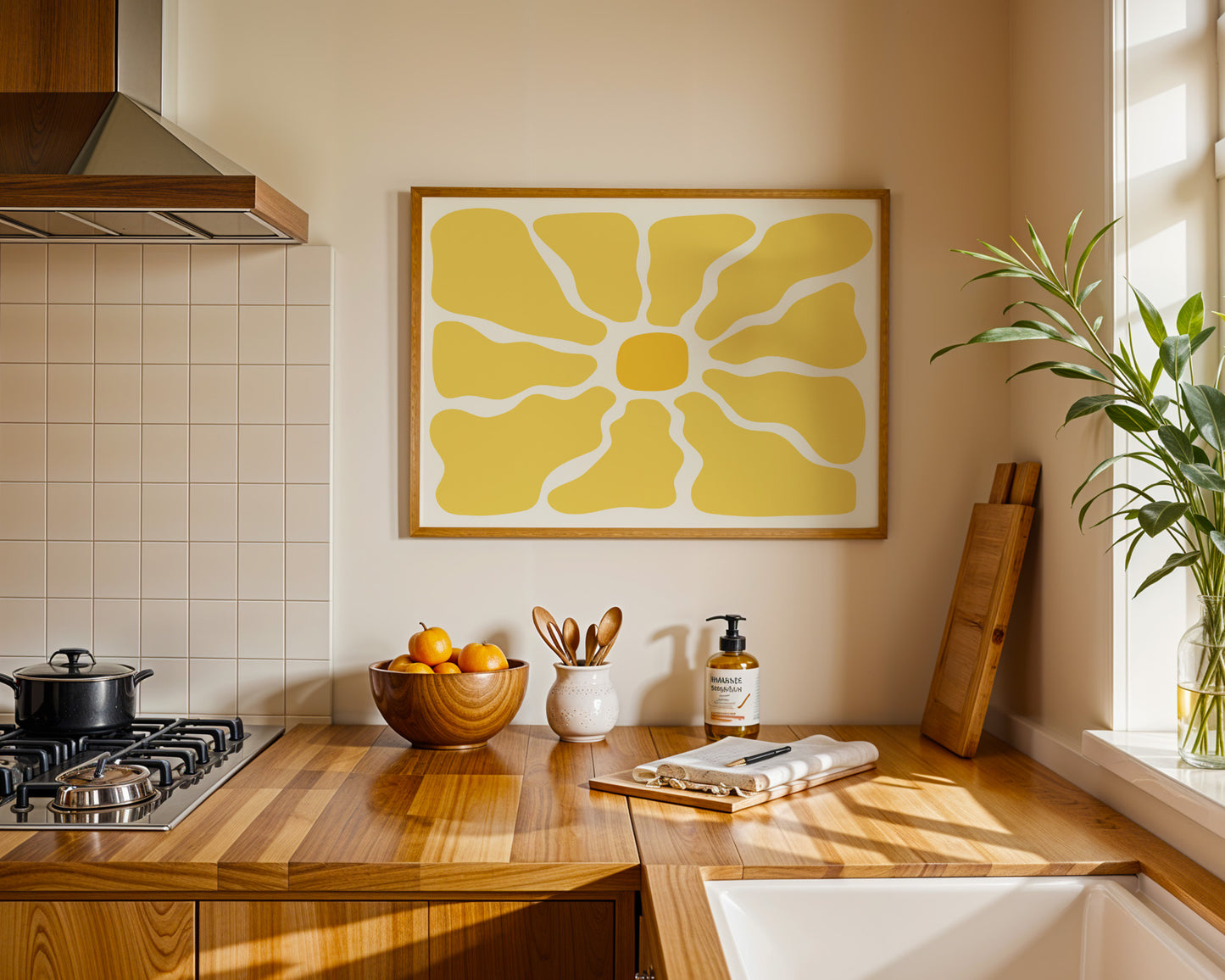 'sunSHINE' Abstract Art Print