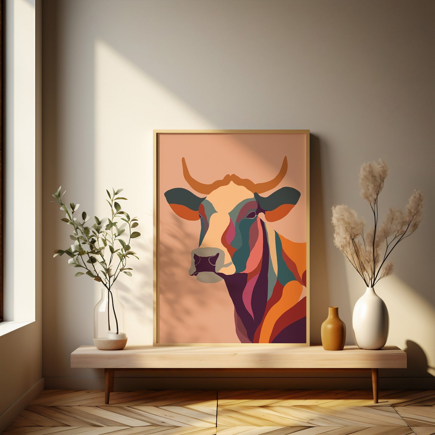 Abstract Cow Print - Chris Can Draw