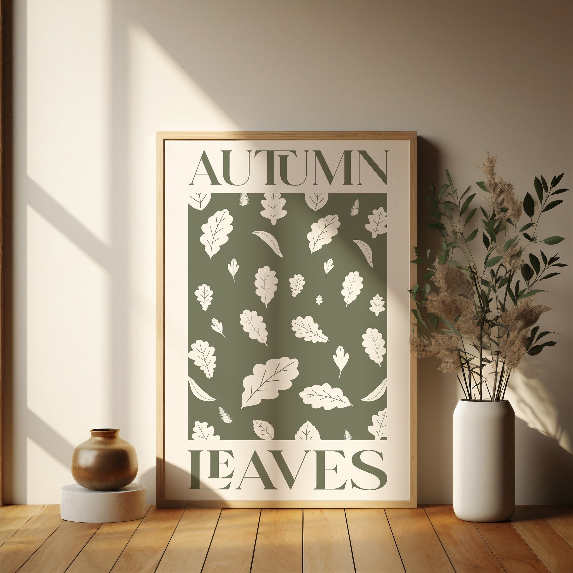 Autumn Leaves Print - Chris Can Draw