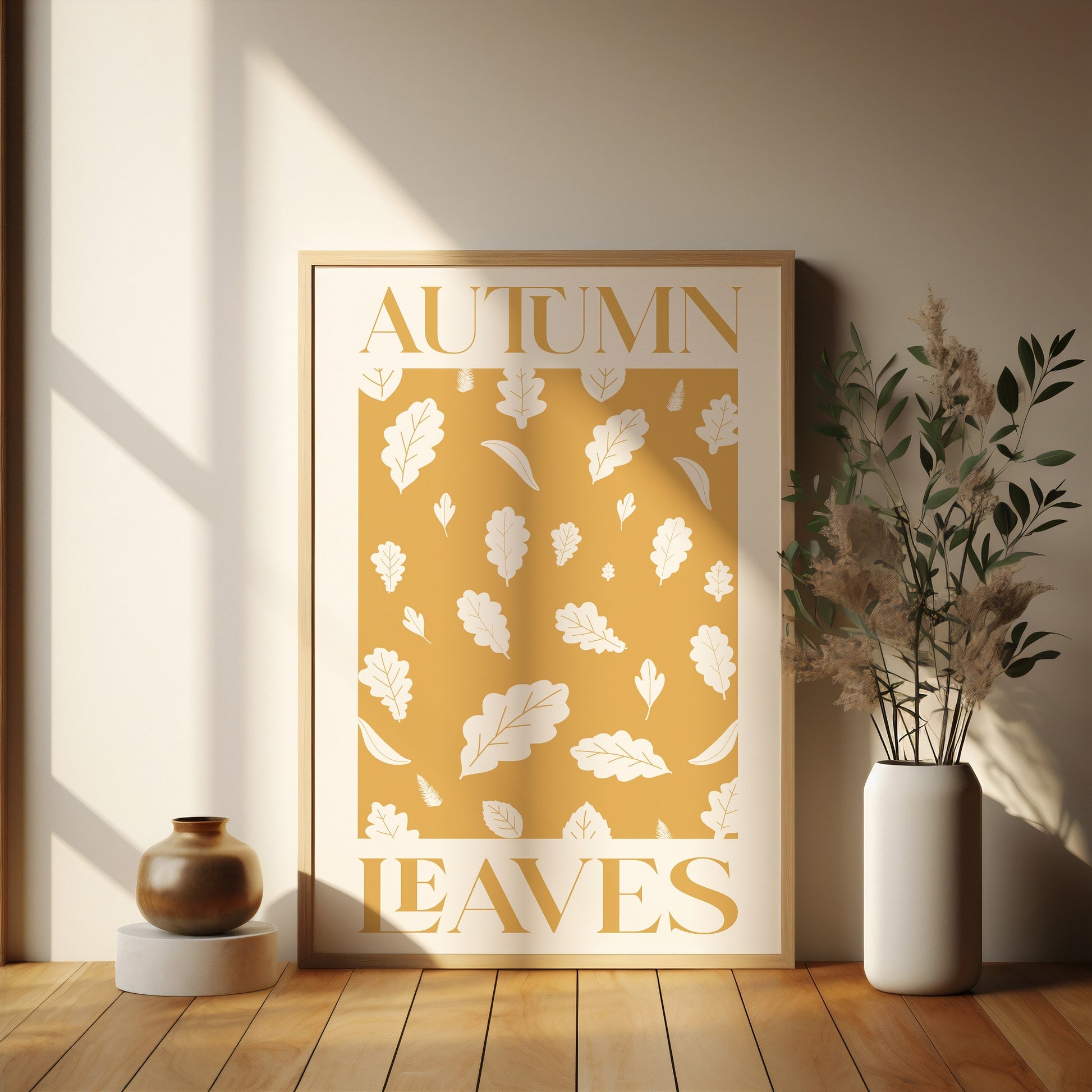 Autumn Leaves Print - Chris Can Draw