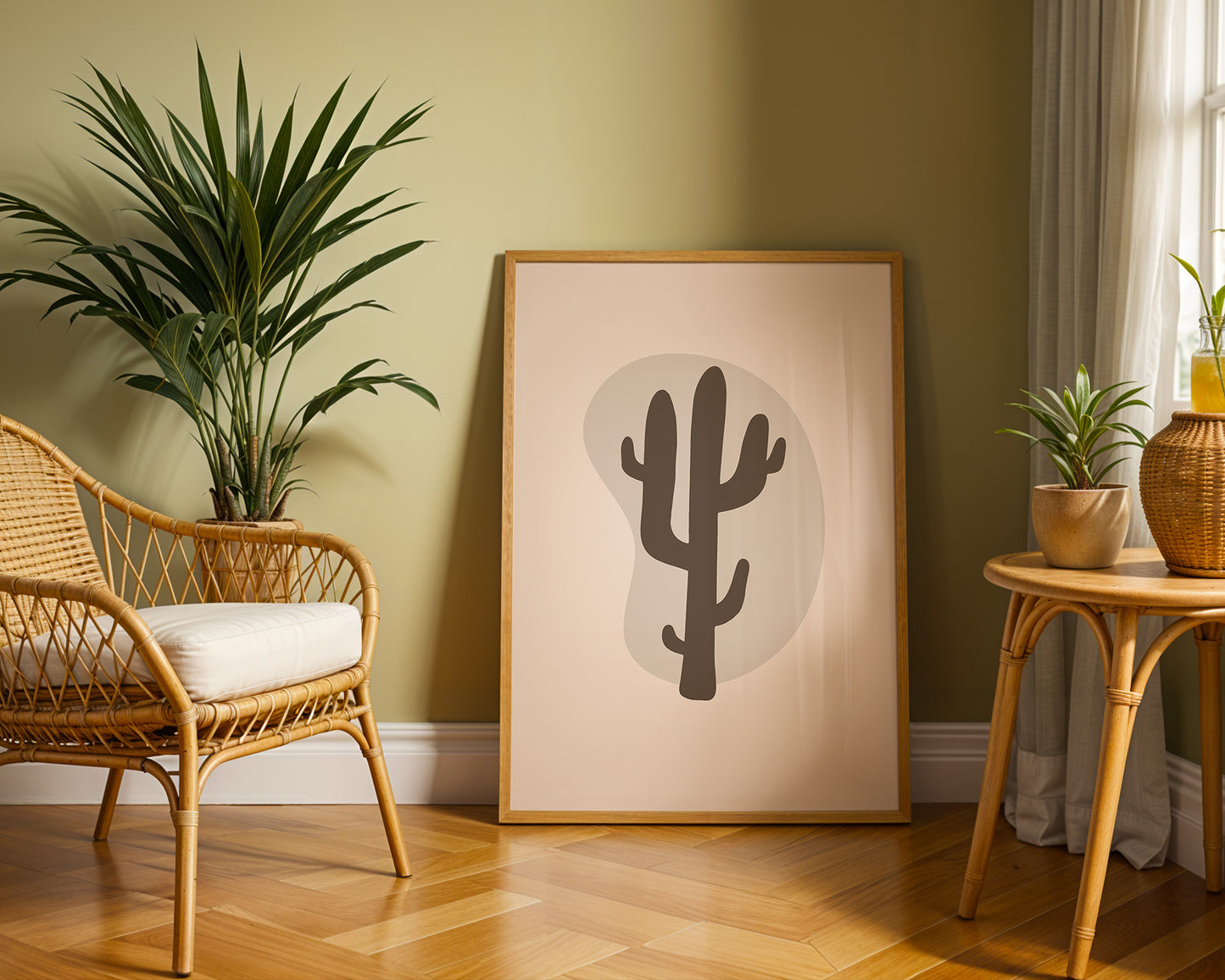 'The Brown Cactus' Art Print