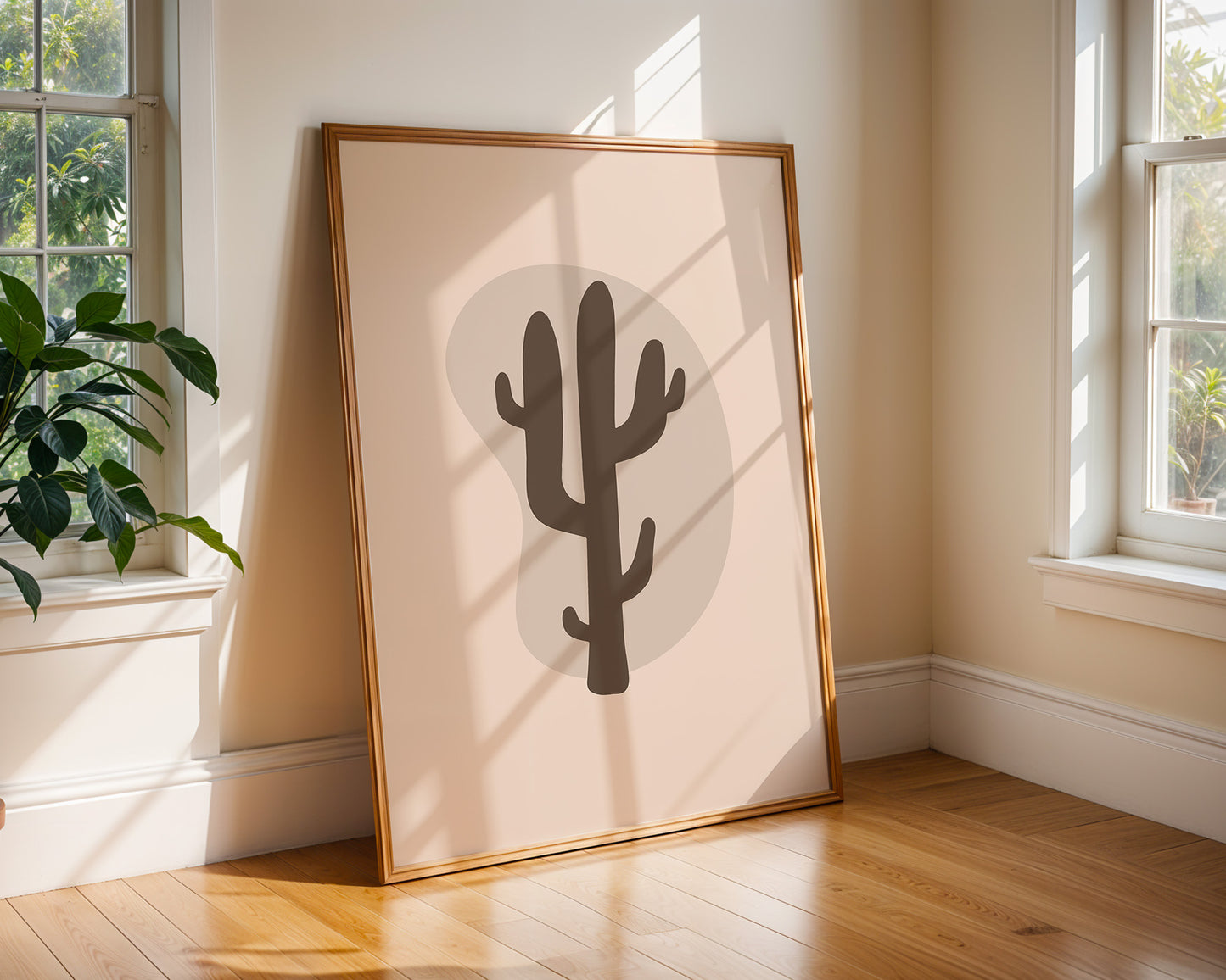 'The Brown Cactus' Art Print