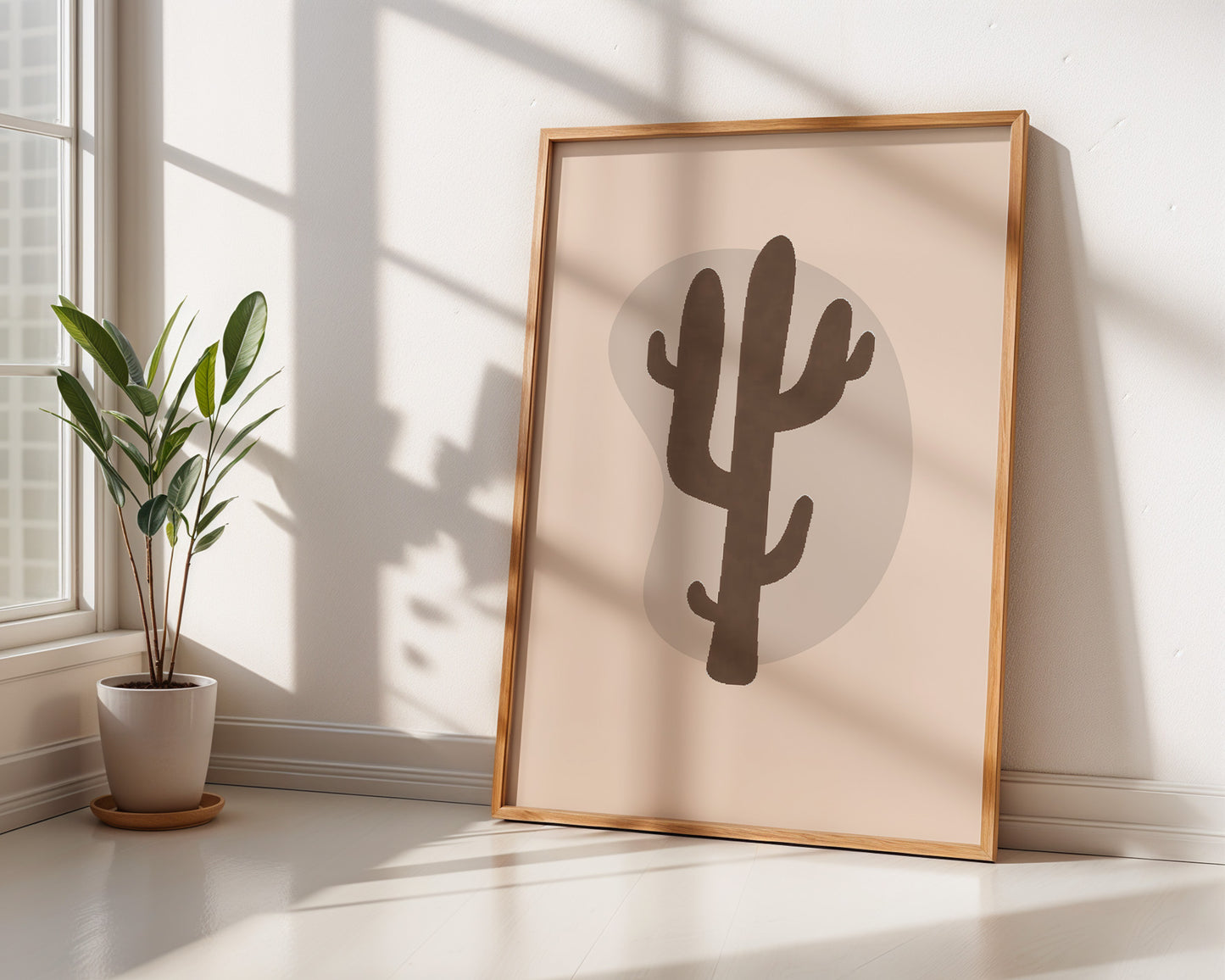 'The Brown Cactus' Art Print