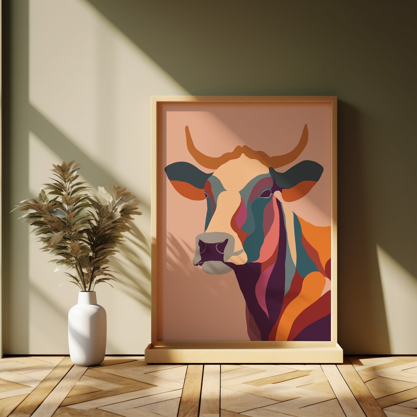 Abstract Cow Print - Chris Can Draw