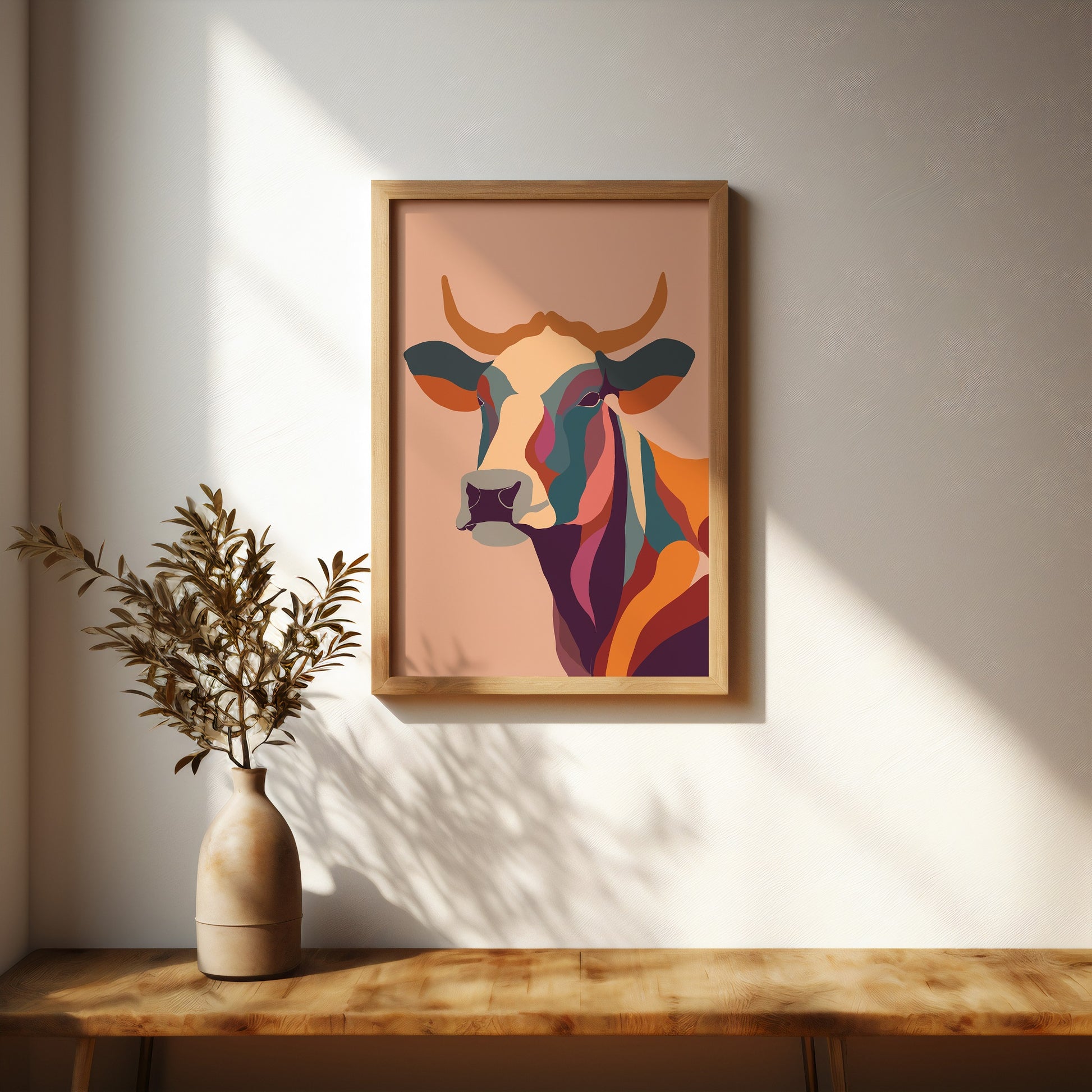 Abstract Cow Print - Chris Can Draw