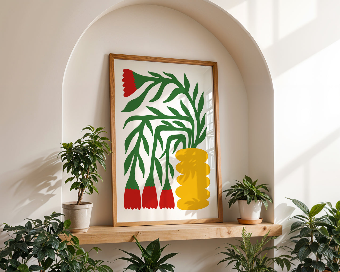 'Wild Bloom No.1' Art Print