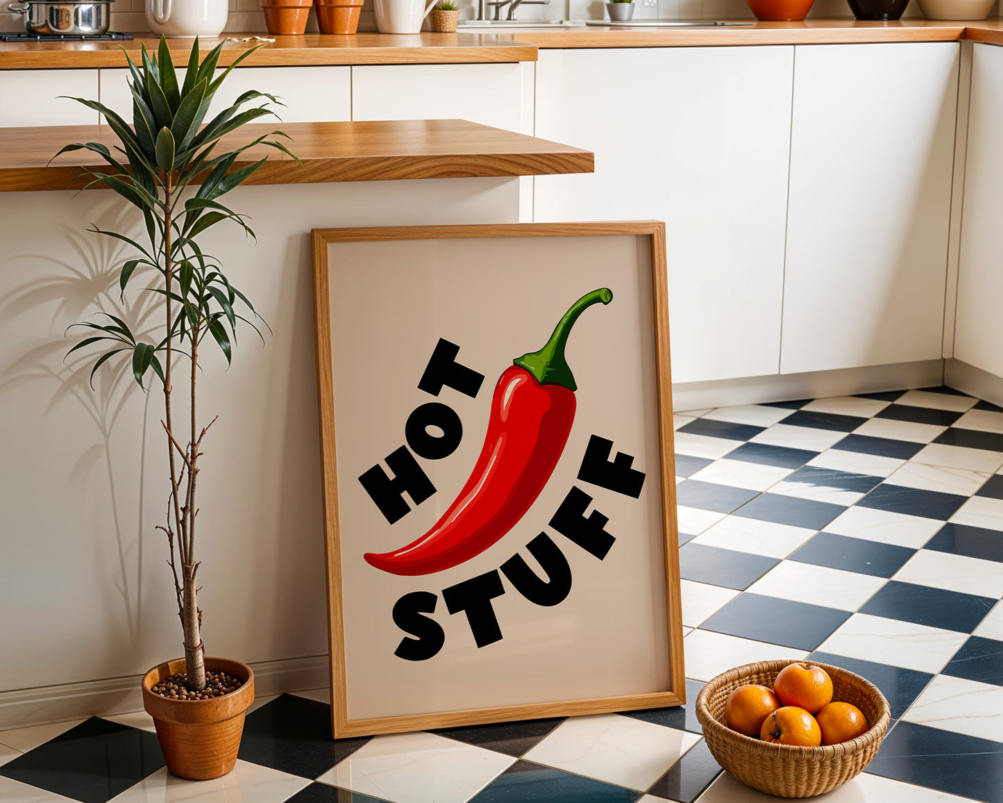 'Hot Stuff' Art Print