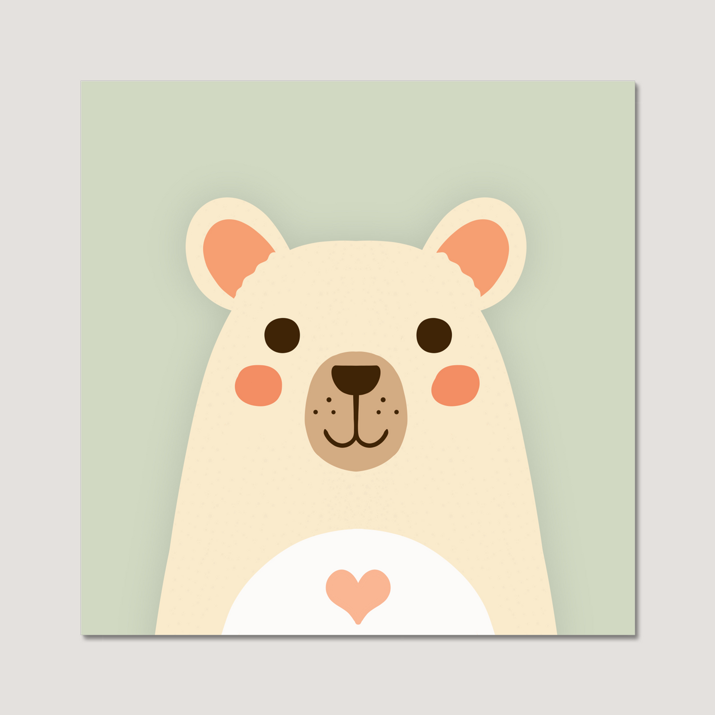 'Love Bear' Art Print