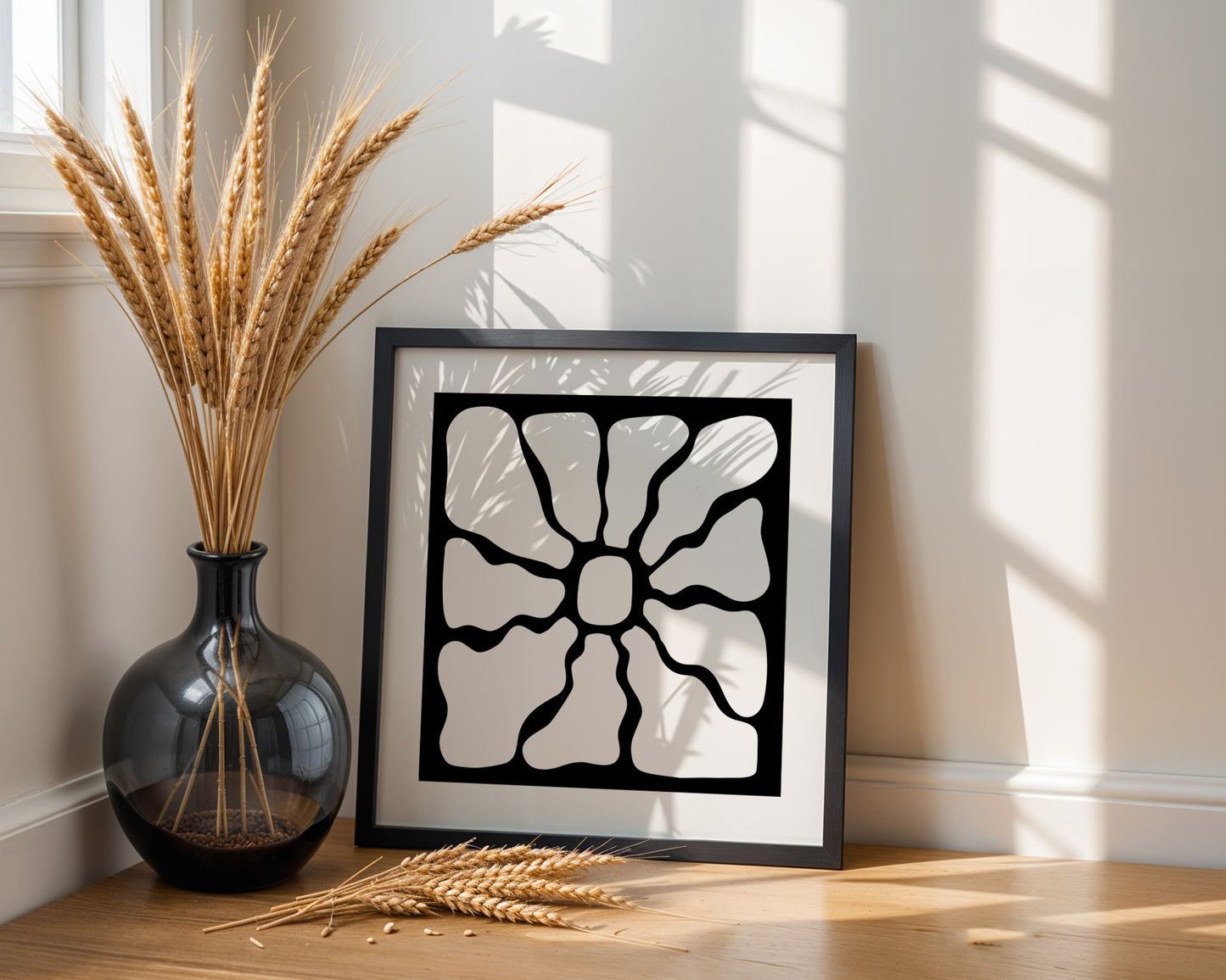 'Abstract Matisse Flower' Art Print