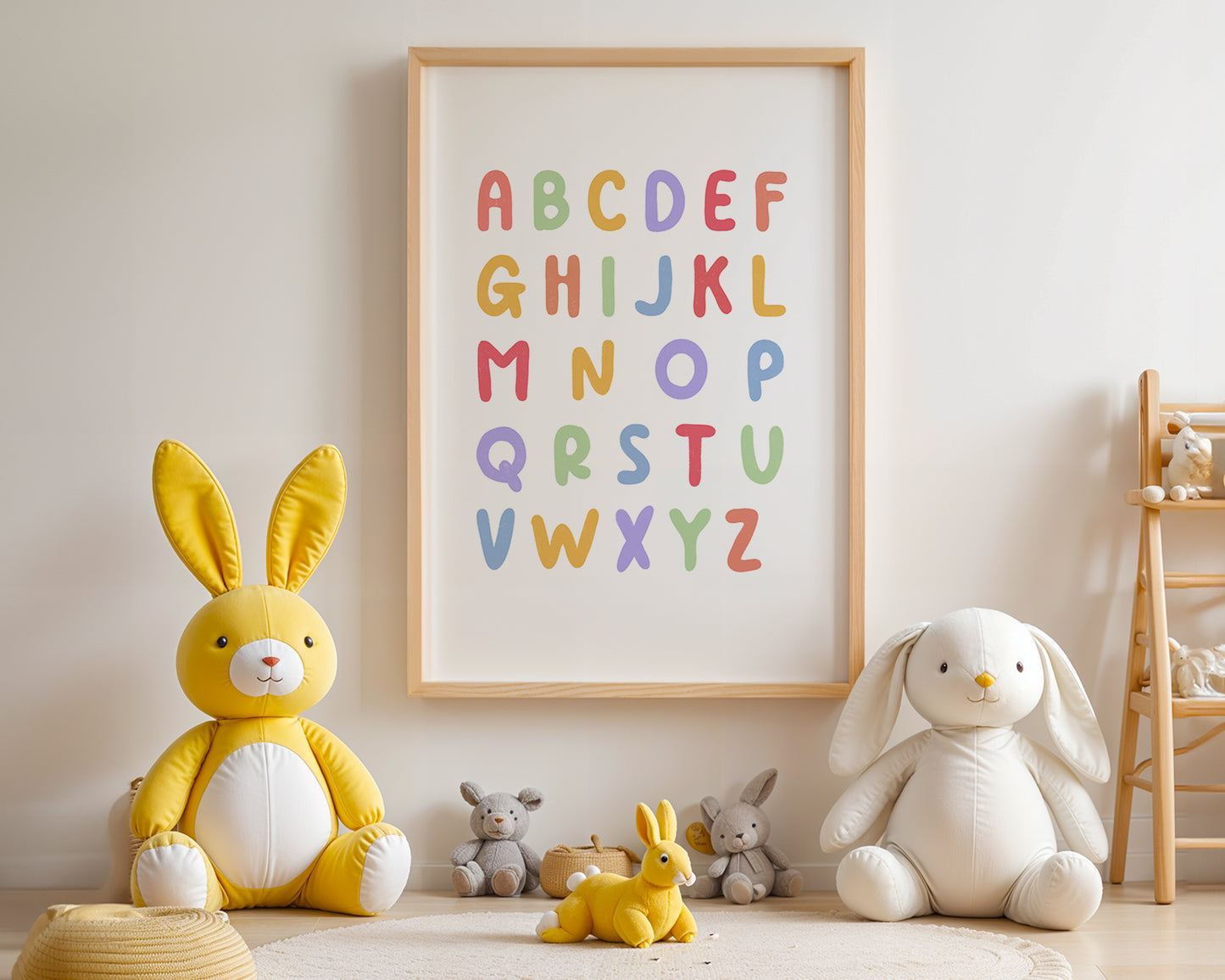 'My First Alphabet' Art Print