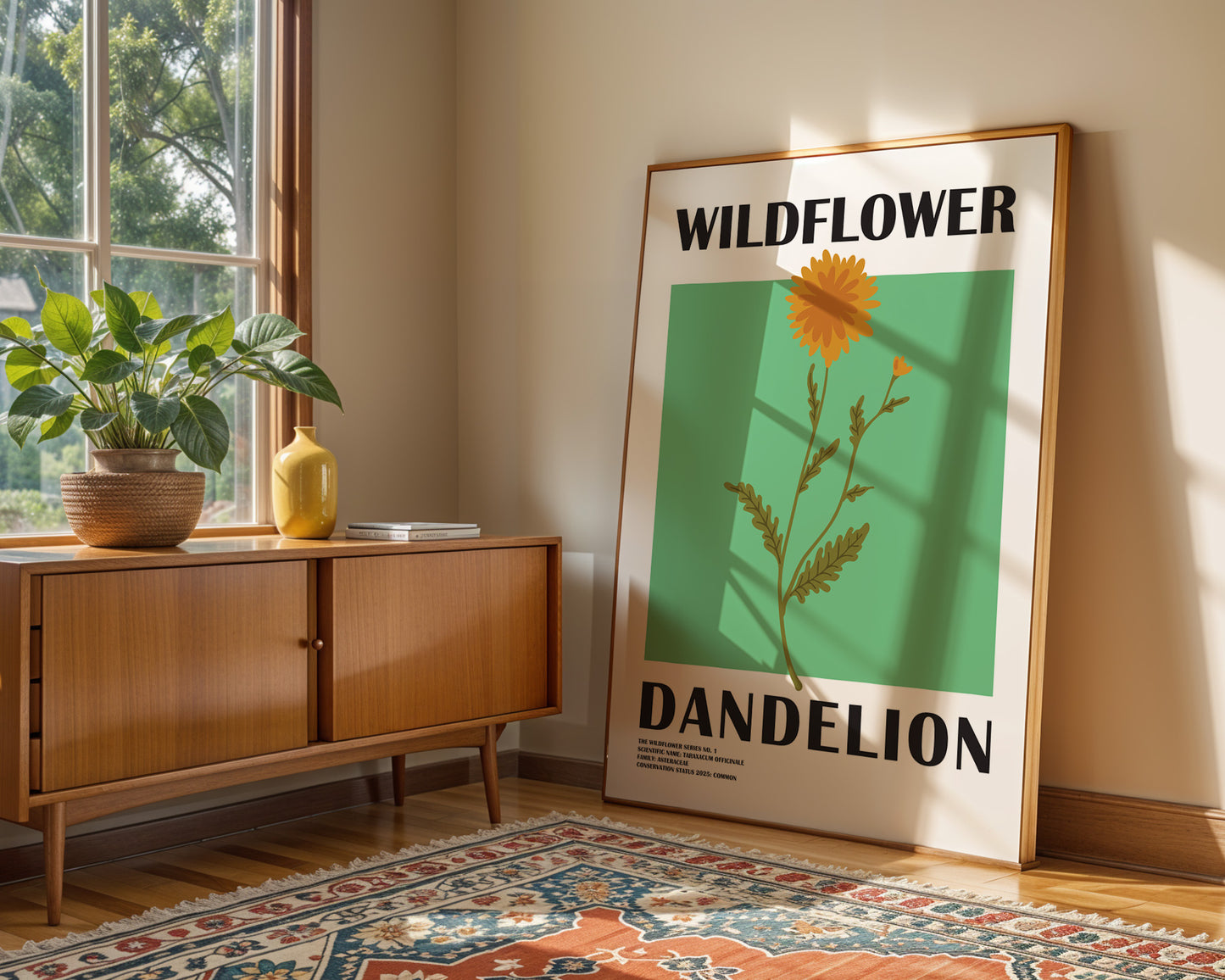 'Dandelion' Art Print | The Wildflower Series