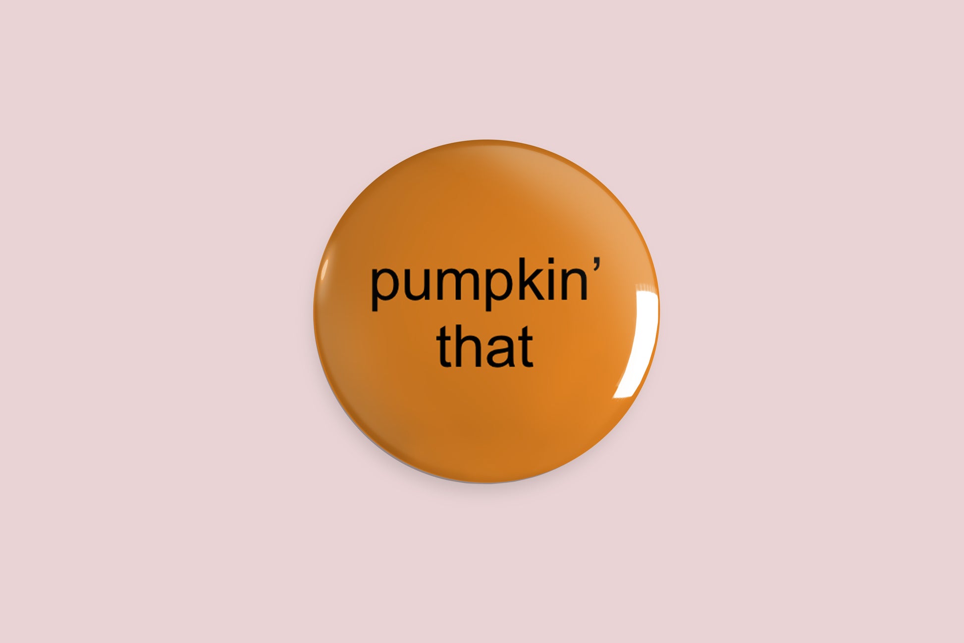 Pumpkin' That Button Pin - Chris Can Draw