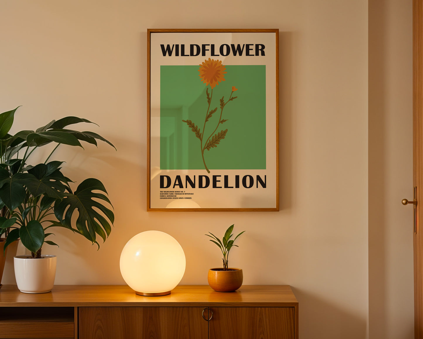 'Dandelion' Art Print | The Wildflower Series