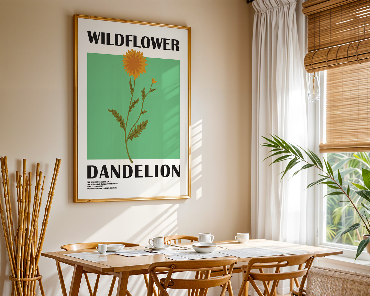 'Dandelion' Art Print | The Wildflower Series