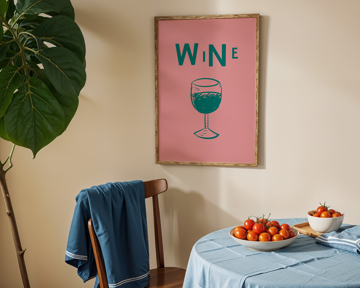 'Wine Whimsy' Art Print