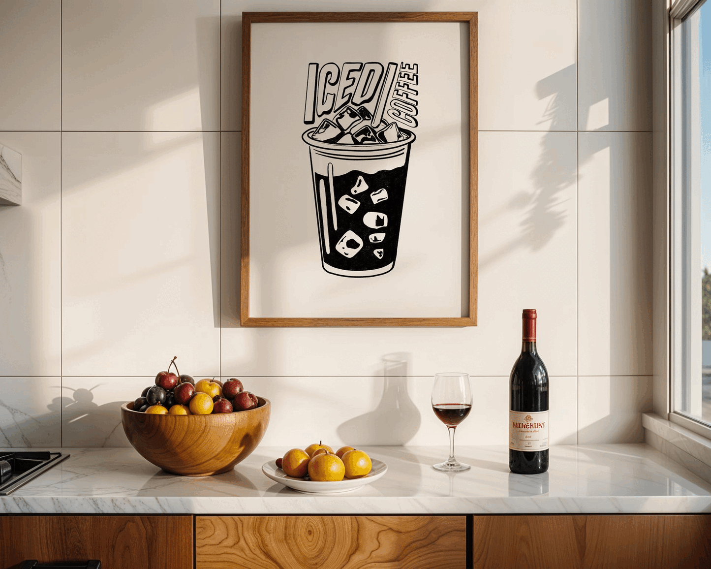 'Iced Coffee' Art Print