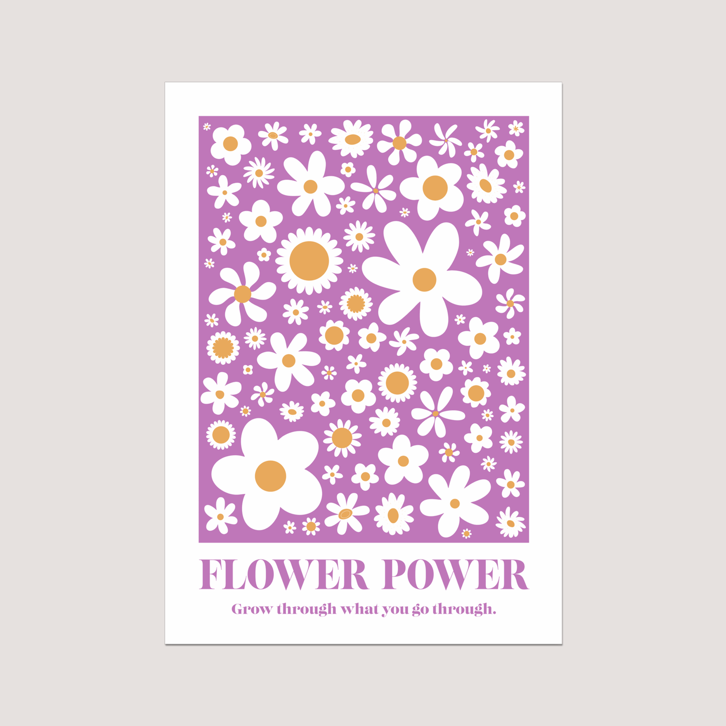 'Flower Power' Art Print