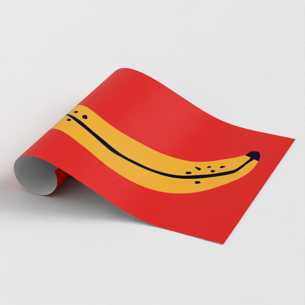 'Banana Pop Art' Art Print