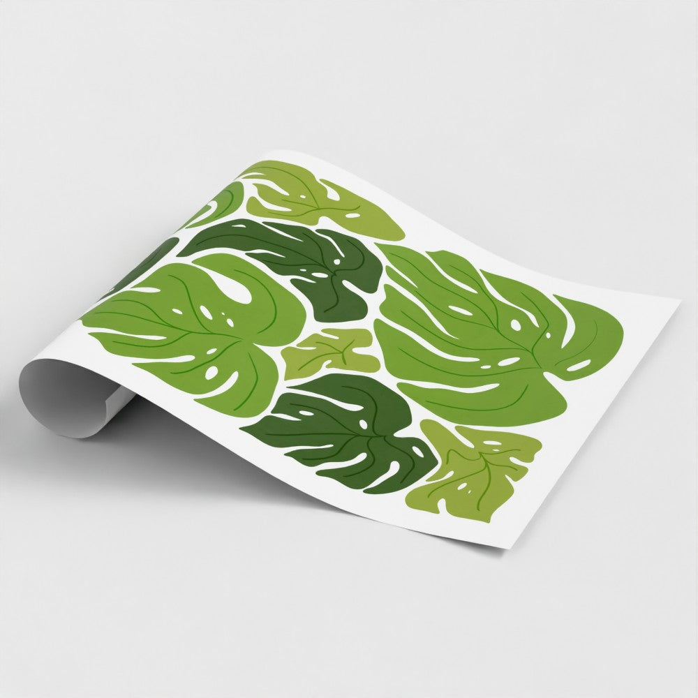 'Monstera Mania' Art Print