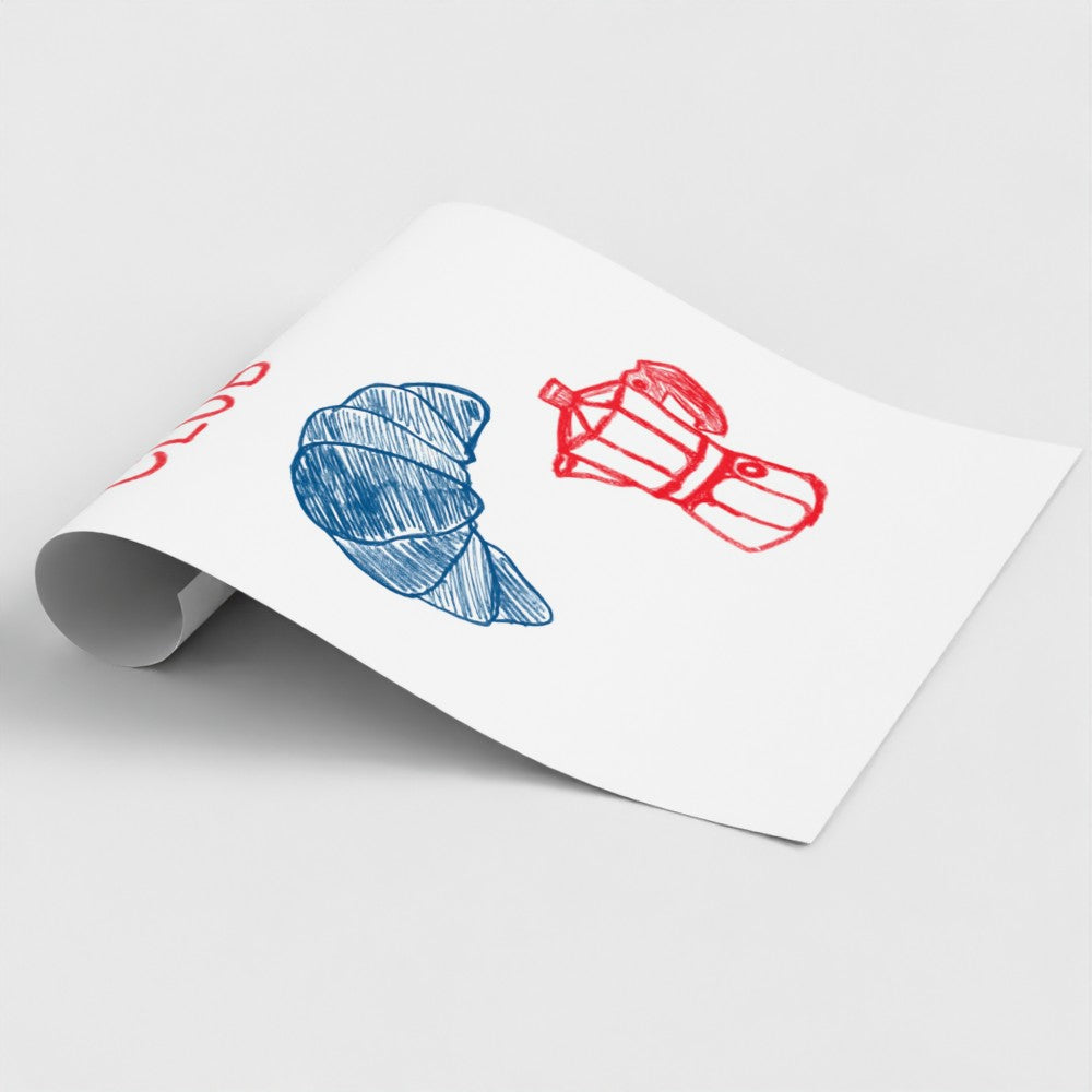 "Breakfast Club" Art Print